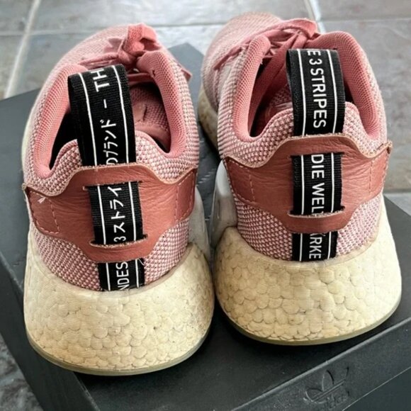 Adidas NMD R2 Ash Pink - Picture 7 of 8